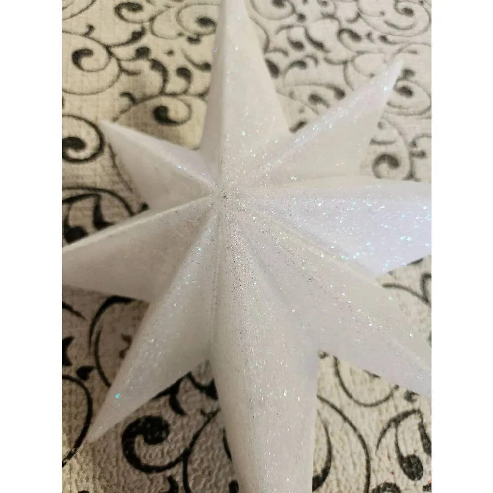 Glittery Star Tree Topper